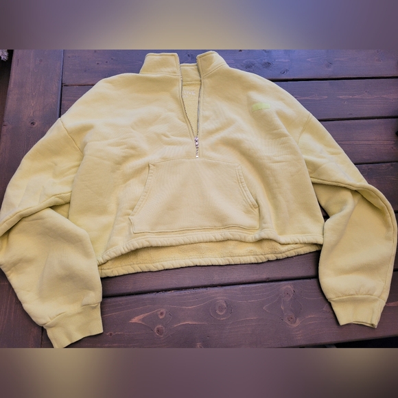 SET Active Tops - Set Active los angeles lime green half zip size XL